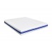 Saltea Bien Dormir Optimus Pocket, ortopedica, Argentum, aerisire banda 3D, spuma poliuretanica, arcuri pocket spring